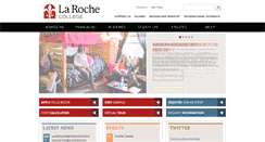 Desktop Screenshot of laroche.edu